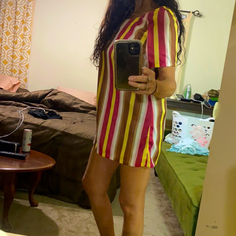 Vintage Striped Dress
